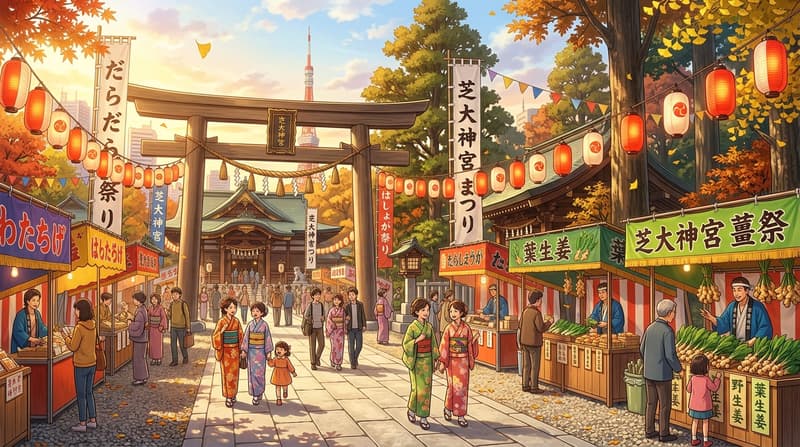 芝大神宫达拉达拉祭