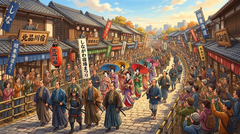 品川宿驿站祭