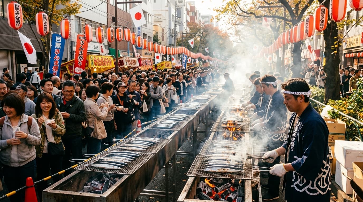 目黑秋刀鱼祭