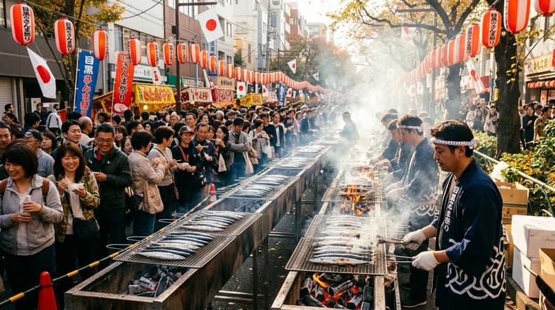 目黑秋刀鱼祭