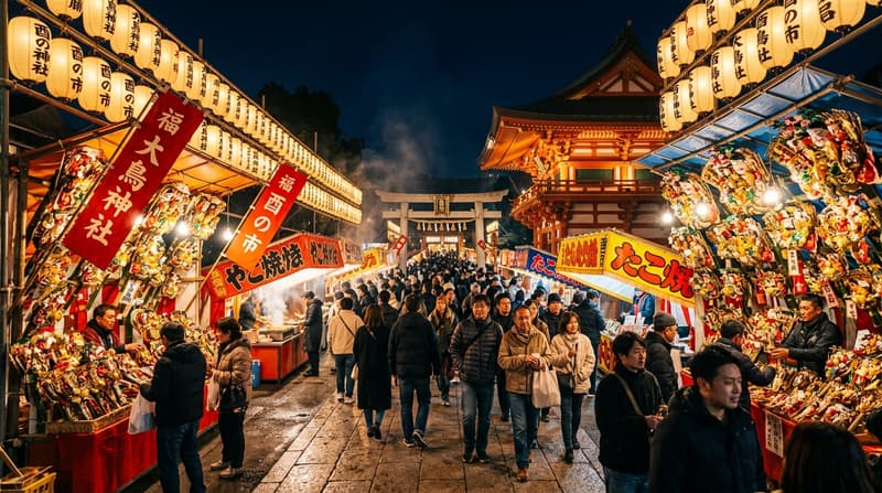 大鸟神社酉之市